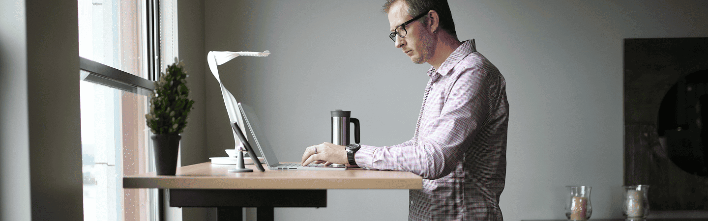 Bought a standing desk but stopped using It? It's possible to restart.